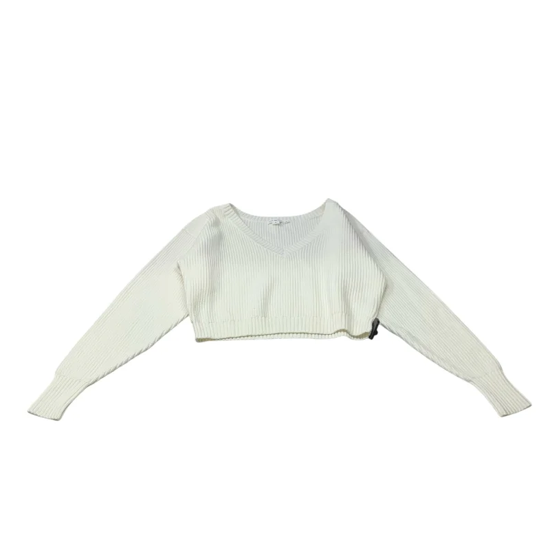 Sweater By Good American In White, Size: S