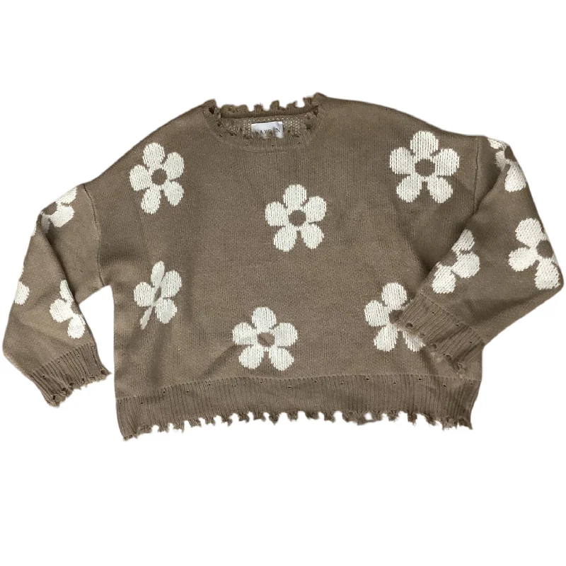 Sweater By Hayden La In Brown, Size: S