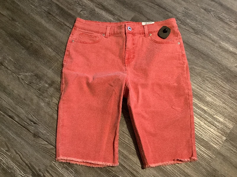 Shorts By Style And Company In Orange, Size: 8