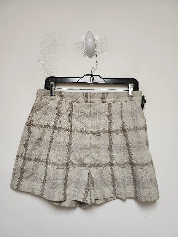 Shorts By 1.state In Plaid Pattern, Size: 10