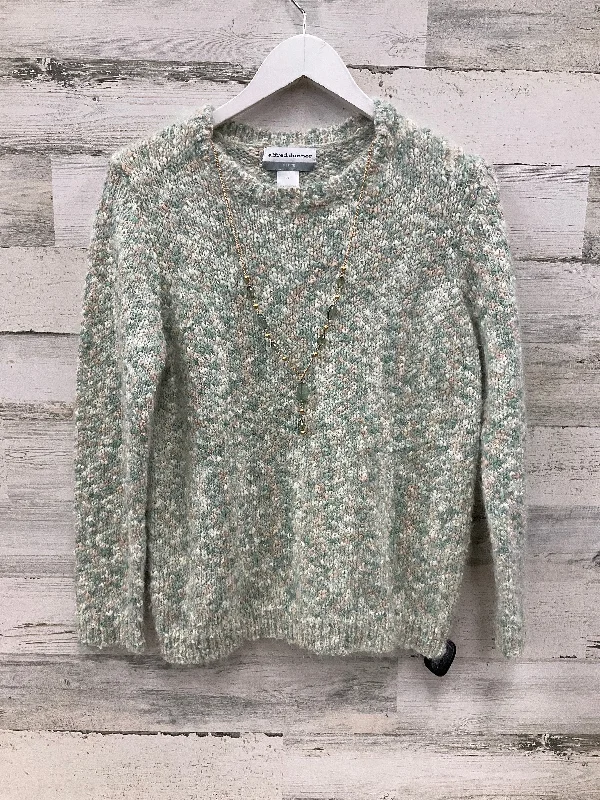 Sweater By Alfred Dunner In Green, Size: L