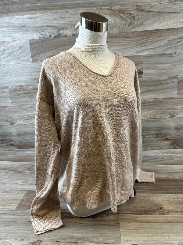 Sweater By Shein In Tan, Size: M