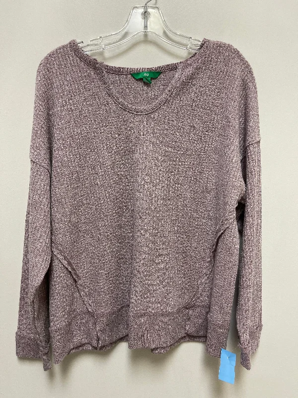 Top Long Sleeve By Dip In Purple, Size: M