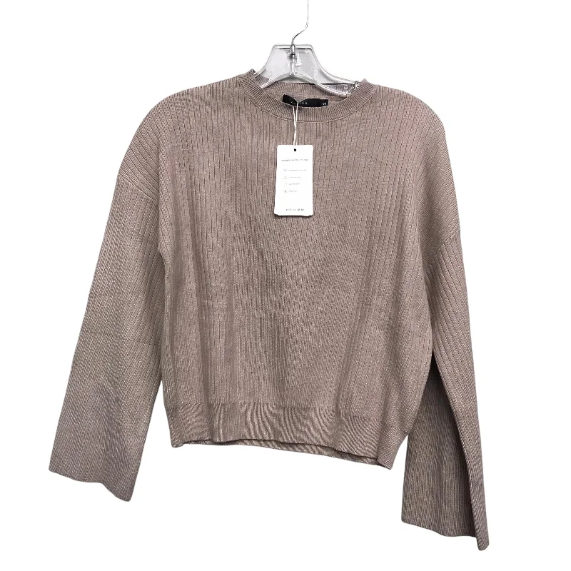 Top Ls By Zesica In Beige, Size:S