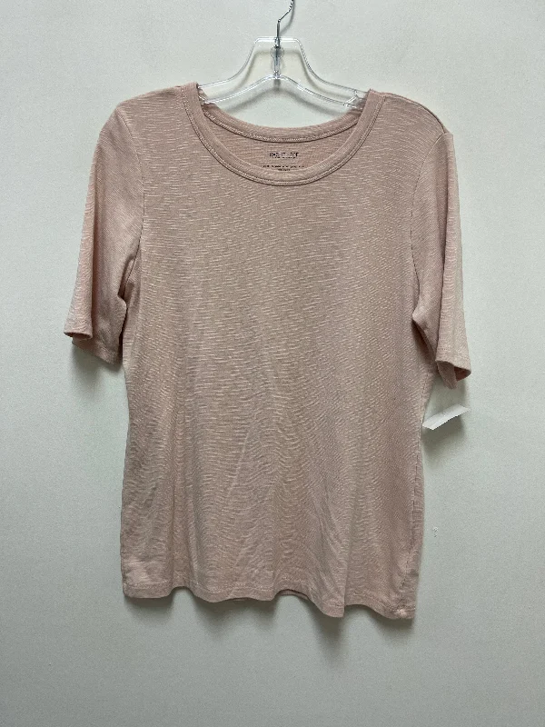 Pink Top Short Sleeve Basic Rachel Zoe, Size Xl