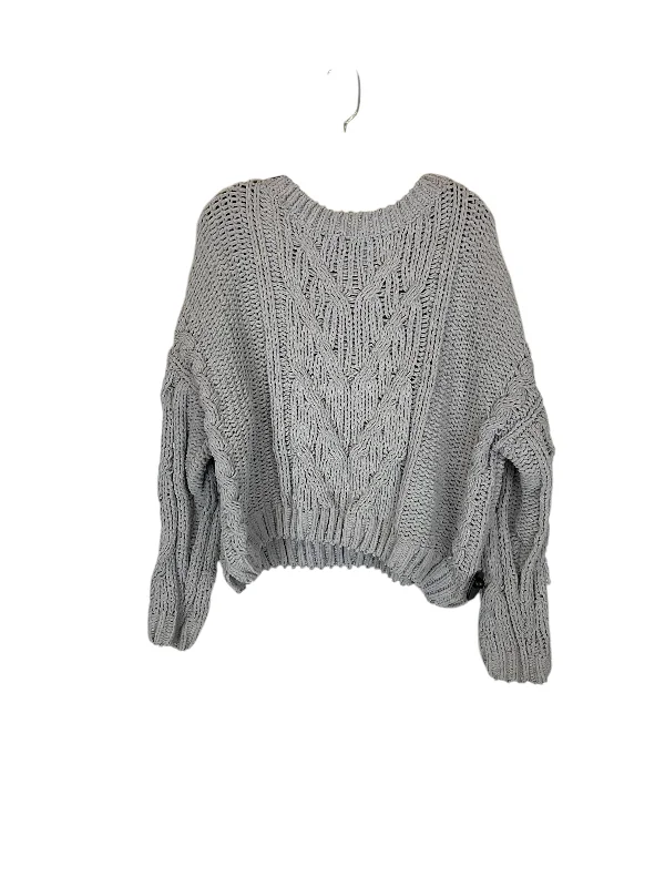 Sweater By Joa In Grey, Size: S