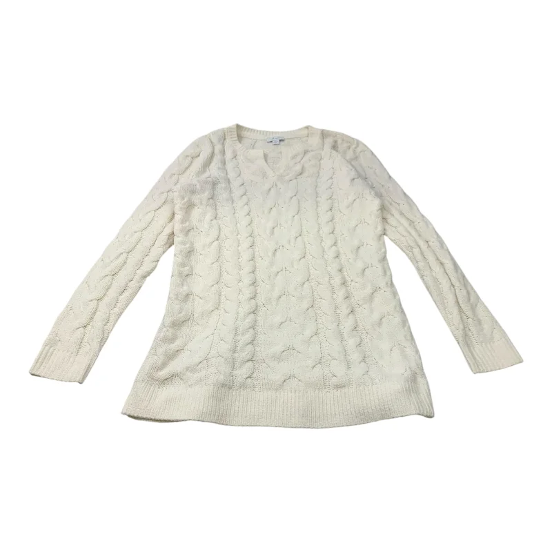 Sweater By J. Jill In Cream, Size: Xs