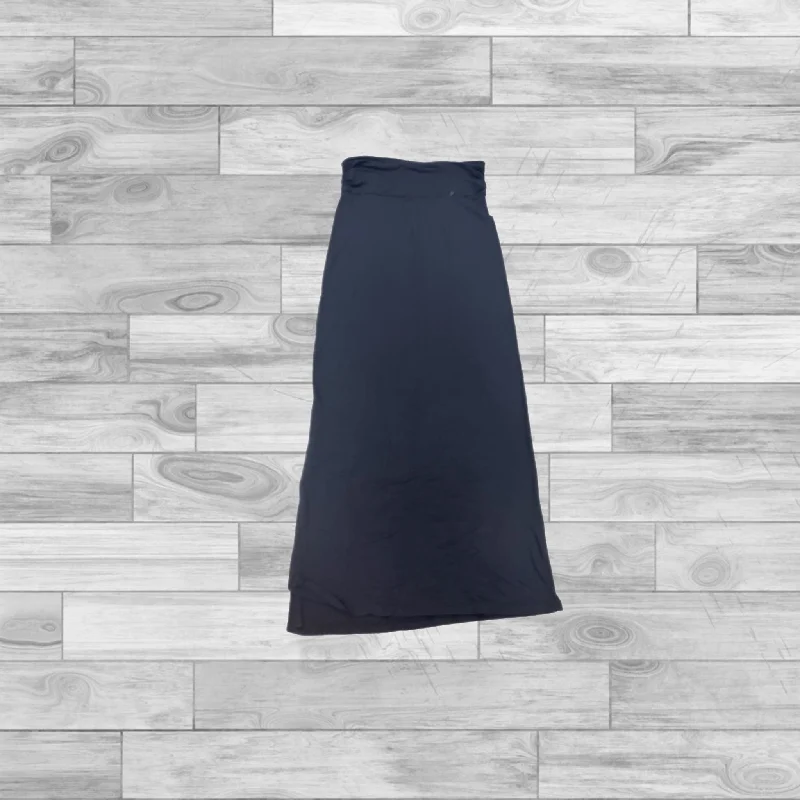 Skirt Maxi By Tahari By Arthur Levine In Grey, Size: M