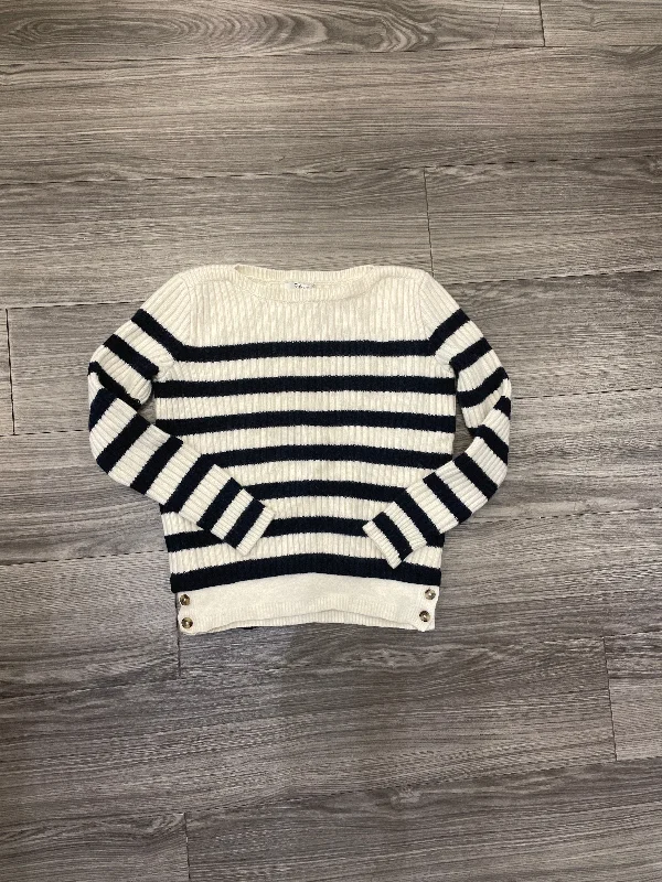 Sweater By Madewell In Striped Pattern, Size: S