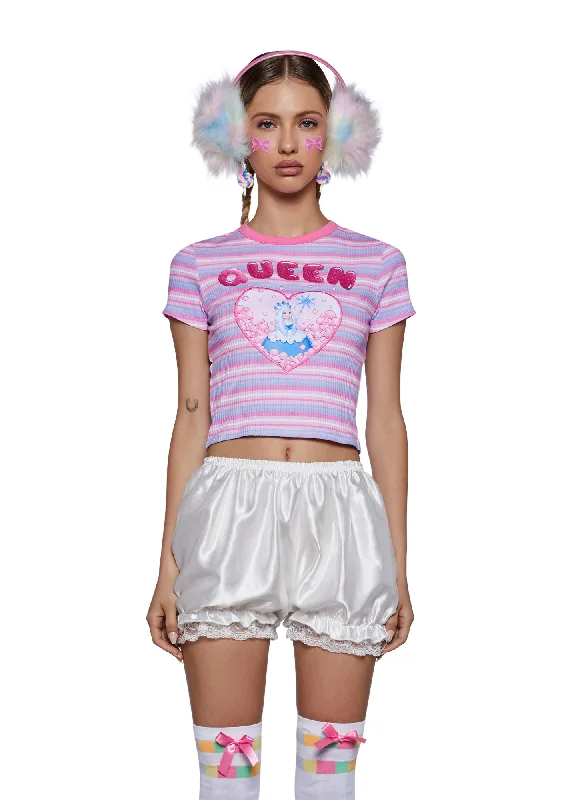 Style Versatile Women's Collection Ice Palace Princess Baby Tee