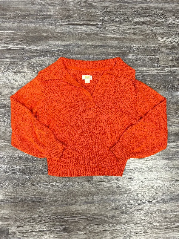 Sweater By Maeve In Orange, Size: M