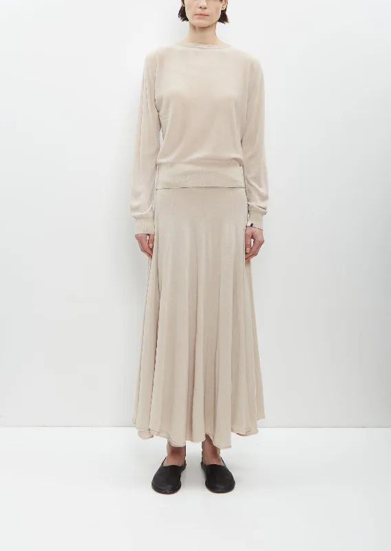 Clearance Event n° 366 Spin Skirt — Eggshell