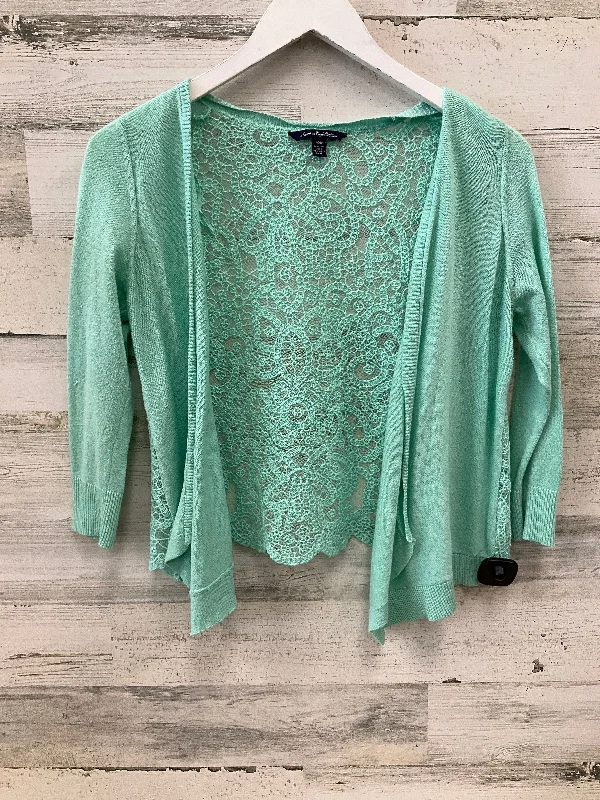 Sweater By American Eagle In Aqua, Size: Xs