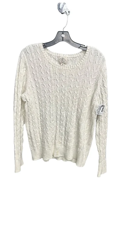 Sweater By St Johns Bay In Cream, Size: Xxl