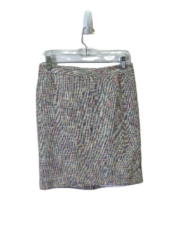 Skirt Mini & Short By Loft In Multi-colored, Size: 4