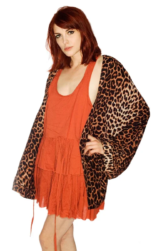 Surrender Leopard Kimono