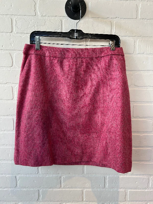 Skirt Mini & Short By Boden In Pink, Size: 8p