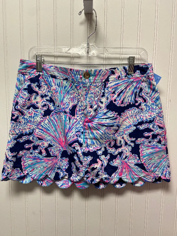 Skirt Designer By Lilly Pulitzer In Navy, Size: 6