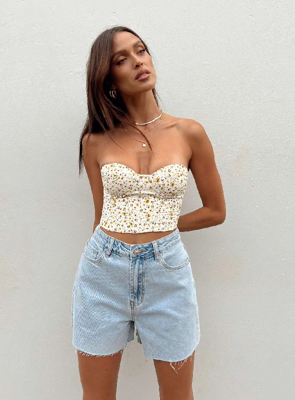 Designer Wear On Sale Reyes Denim Shorts Denim
