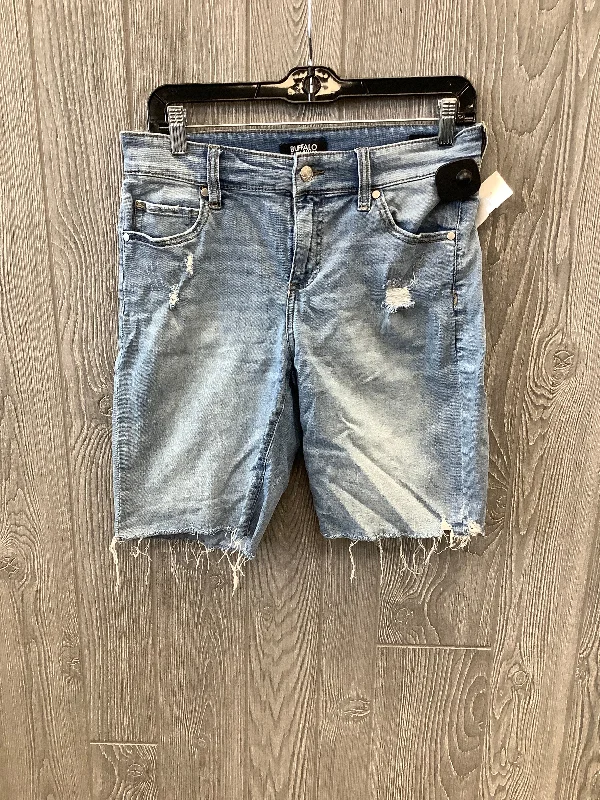 Shorts By Buffalo David Bitton In Blue Denim, Size: 8