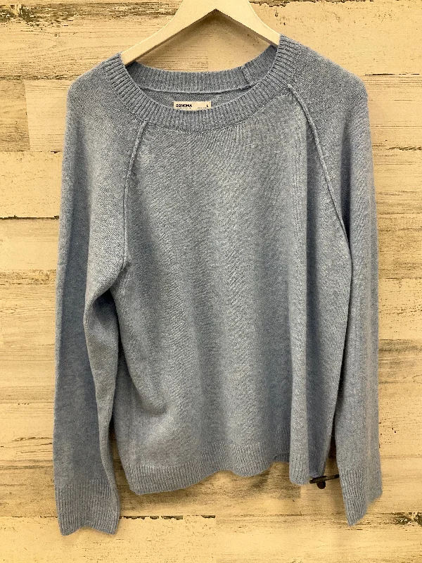 Sweater By Sonoma In Blue, Size: L