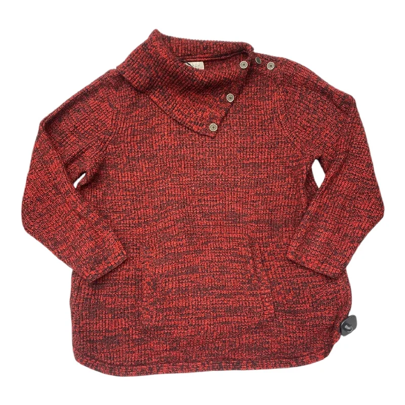 Sweater By Style And Company In Red, Size: 2x