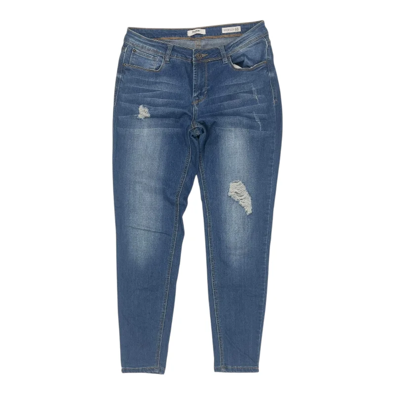 Jeans Skinny By Kensie In Blue Denim, Size:6