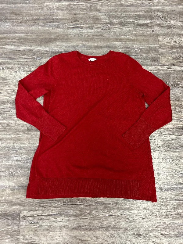 Sweater By J. Jill In Red, Size: Petite  M