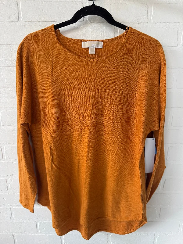 Sweater By Michael By Michael Kors In Orange, Size: M