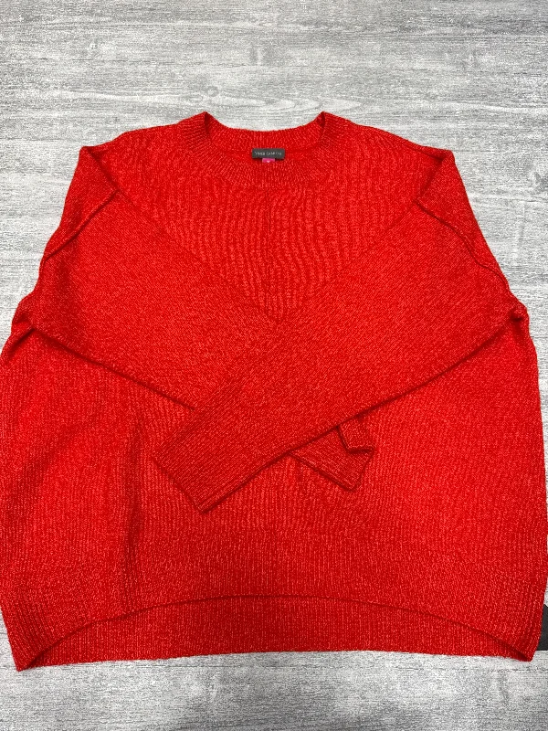 Sweater By Vince Camuto In Orange, Size: M