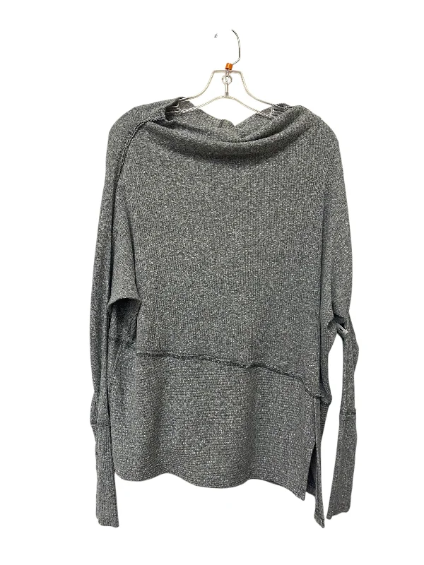 Top Long Sleeve By We The Free In Grey, Size: Xs