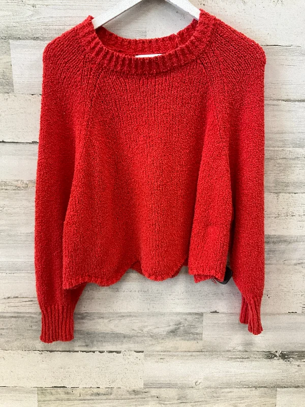 Sweater By Zara In Orange, Size: S