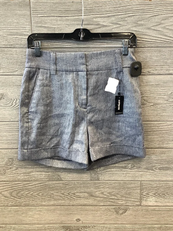 Shorts By Express In Blue, Size: 2