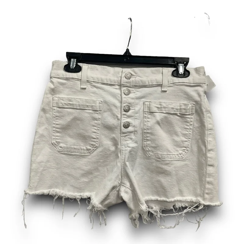 Shorts By Madewell In White Denim, Size: 8