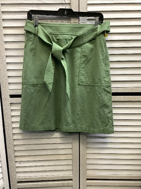 Skirt Mini & Short By J. Crew In Green, Size: 6