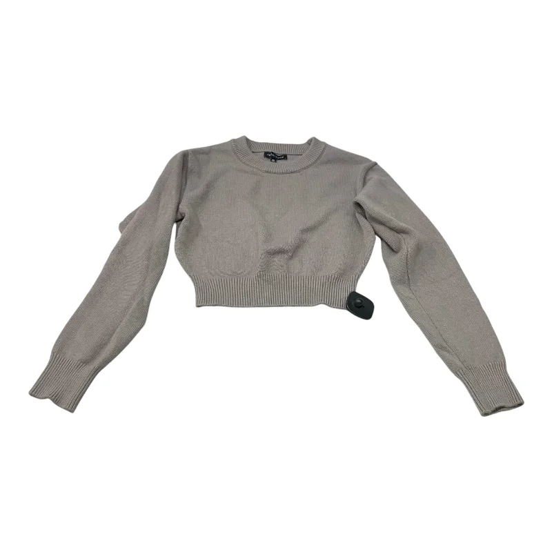 Sweater By Kendall & Kylie In Grey, Size: Xs