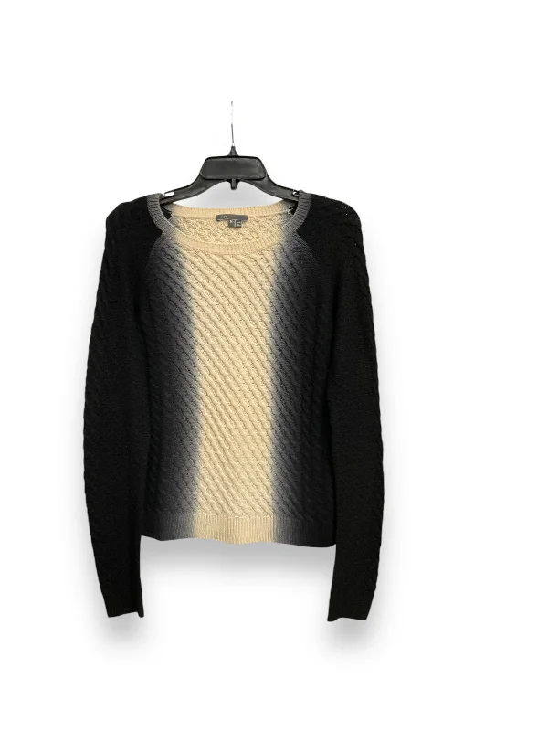 Sweater By Vince In Black & White, Size: M