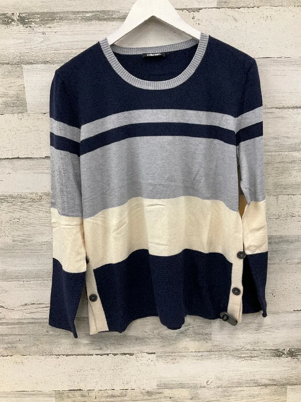 Sweater By Cmb In Navy, Size: L