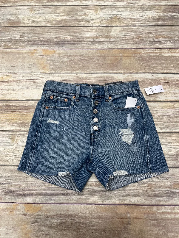 Shorts By Gap In Blue Denim, Size: 0