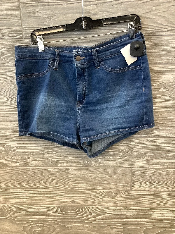 Shorts By Wild Fable In Blue Denim, Size: 14