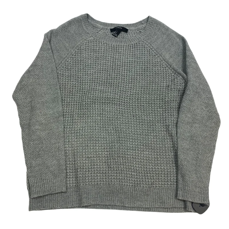 Sweater By Forever 21 In Grey, Size: L