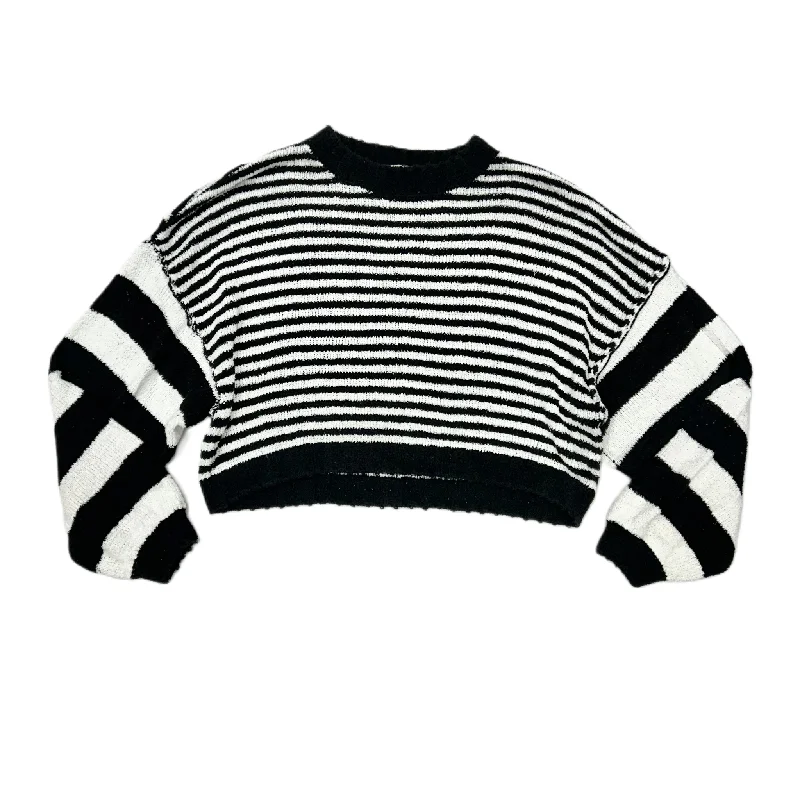 Sweater By Free People In Striped Pattern, Size: L