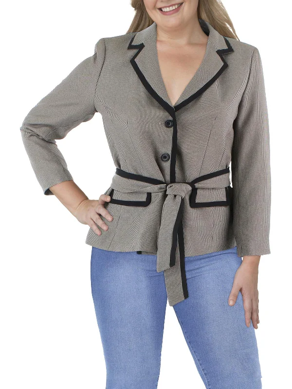 Womens Three-Button Suit Separate Suit Jacket