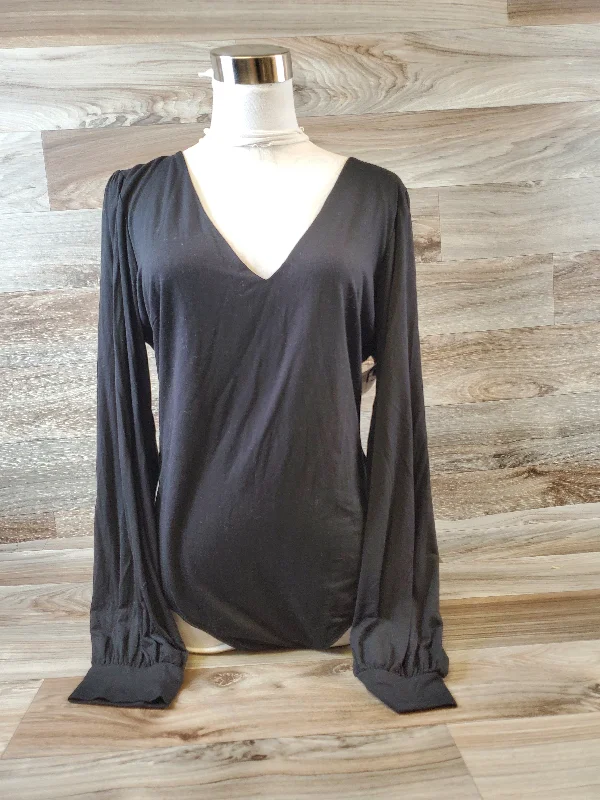 Bodysuit By Windsor In Black, Size: Xl