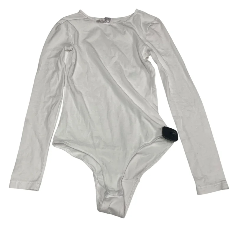 Bodysuit By Esmara In White, Size: S