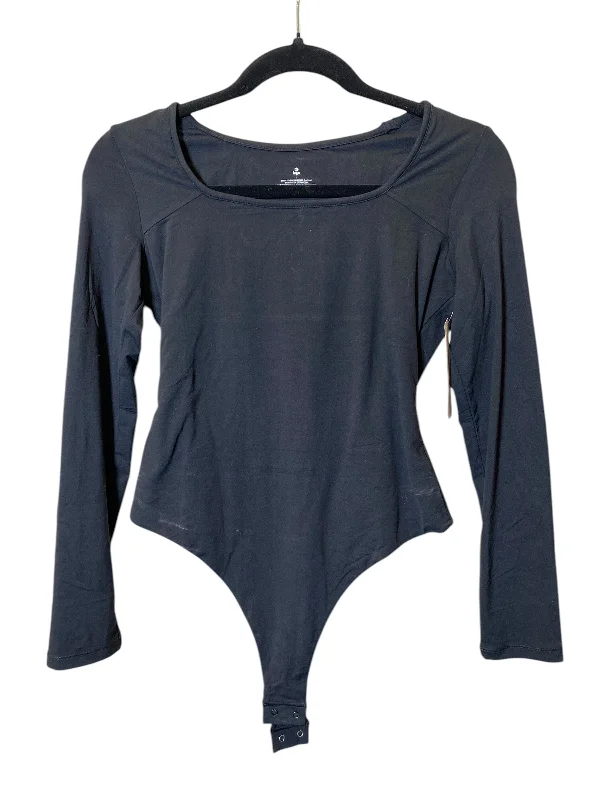 Bodysuit By Clothes Mentor In Black, Size: L