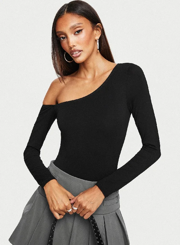 Fruelle Off The Shoulder Bodysuit Black