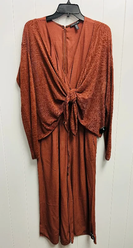 Jumpsuit By Eileen Fisher In Brown, Size: M