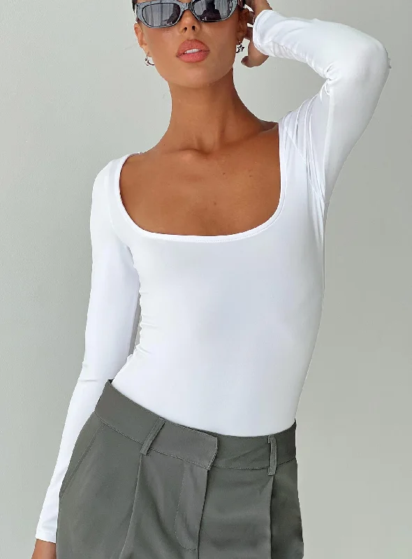 Ellery Bodysuit White