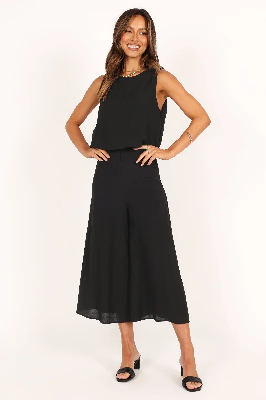 Femme Jumpsuit - Black